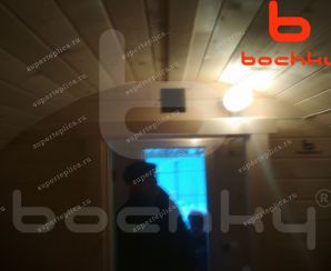 Баня-квадробочка Мега-3 (цвет: венге) д.Хватачево Сентябрь 2018