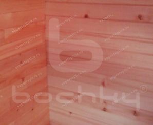 Баня Квадробочка Супер Люкс из срощенного кедра (цвет: Палисандр), с.Осипово Июль 2019