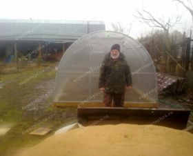 Теплица Усиленная 3х6 Сборка Апрель 2016 Васильково