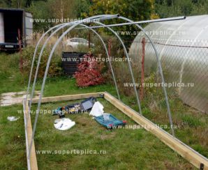 Теплица Мини 2х4м Сборка сентябрь 2015 д.Боровково Ногинский р-н