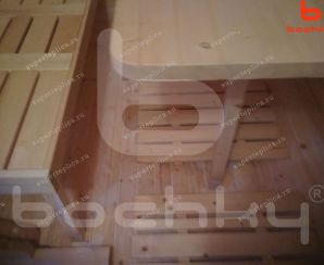 Баня-квадробочка Эксклюзив СВ (цвет: махагон) г. Радужный Август 2018