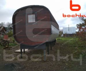 Баня-квадробочка Эксклюзив-СВ(цвет: палисандр) д. Владимировка Август 2018