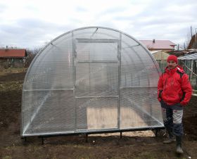 Теплица Усиленная 3х6 Сборка Апрель 2017 с.Новогородское