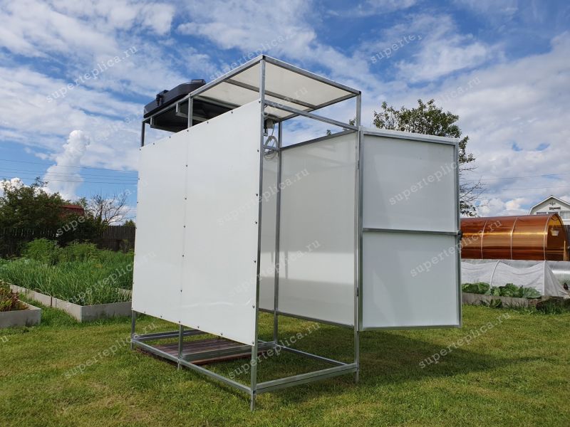 Изображение Летний душ с раздевалкой Летний душ с раздевалкой